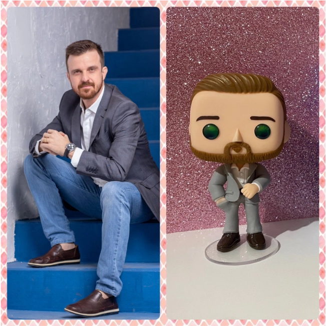 Funko Pop personalizado em resina premium — presente especial