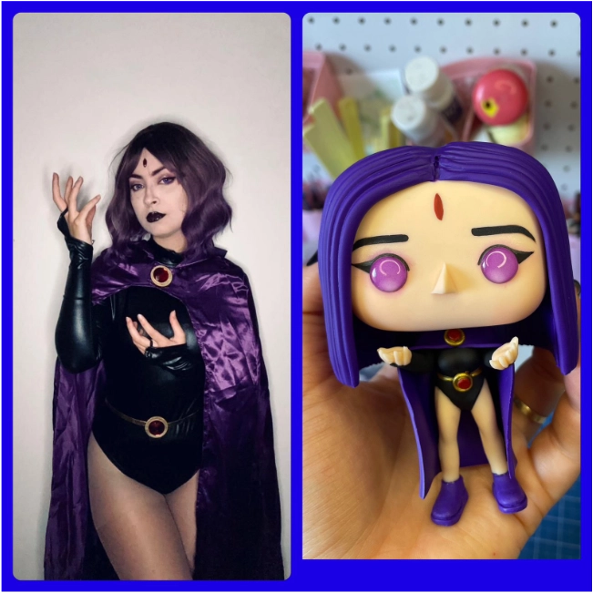 Funko Pop personalizado com traços individuais